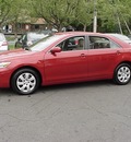 toyota camry 2010 red sedan le gasoline 4 cylinders front wheel drive automatic 06019
