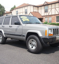 jeep cherokee 2000 silver suv sport 4x4 warranty gasoline 6 cylinders 4 wheel drive automatic 80012