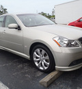 infiniti m35 2006 silver sedan gasoline 6 cylinders rear wheel drive automatic 28557