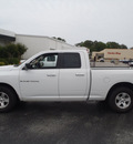 ram ram pickup 1500 2012 white pickup truck outdoorsman flex fuel 8 cylinders 2 wheel drive automatic with overdrive 28557