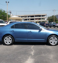ford fusion 2010 blue sedan se gasoline 4 cylinders front wheel drive automatic 61832