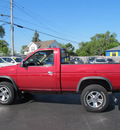 nissan truck 1997 red xe gasoline 4 cylinders 4 wheel drive manual 45324