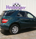 mercedes benz m class 2006 everest green suv ml350 gasoline 6 cylinders all whee drive automatic 80905