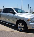 dodge ram pickup 1500 2010 silver lone star gasoline 8 cylinders 2 wheel drive automatic 76018