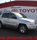 toyota 4runner 2004 silver suv gasoline 6 cylinders rear wheel drive automatic 79925