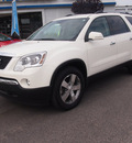 gmc acadia 2012 white suv slt 1 gasoline 6 cylinders front wheel drive automatic 27591