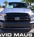 toyota tundra 2012 silver sr5 gasoline 8 cylinders 2 wheel drive automatic 32771