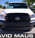 toyota tundra 2012 white sr5 gasoline 8 cylinders 2 wheel drive automatic 32771