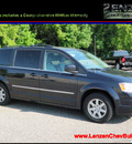 chrysler town and country 2010 dk blue van touring dvd gasoline 6 cylinders front wheel drive automatic 55318