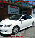 toyota corolla 2010 white sedan s gasoline 4 cylinders front wheel drive automatic 14094