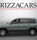 toyota highlander 2004 lt  green suv 4x4 gasoline 6 cylinders all whee drive automatic with overdrive 60546