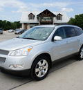 chevrolet traverse 2012 silver ltz gasoline 6 cylinders front wheel drive automatic 76087