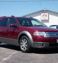 ford taurus x 2008 dk  red suv sel gasoline 6 cylinders front wheel drive automatic with overdrive 61832