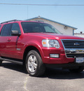 ford explorer 2007 red suv xlt gasoline 6 cylinders rear wheel drive automatic with overdrive 61832