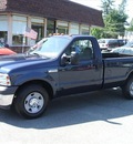 ford f 250 super duty 2005 blue pickup truck xl gasoline 8 cylinders rear wheel drive 4 speed with overdrive 07054
