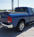ram ram pickup 1500 2011 blue pickup truck big horn gasoline 8 cylinders 2 wheel drive automatic 76087