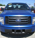 ford f 150 2012 blue stx flex fuel 6 cylinders 4 wheel drive 6 speed automatic 62863