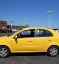 chevrolet aveo 2008 yellow sedan ls gasoline 4 cylinders front wheel drive 5 speed manual 60007