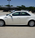 cadillac cts 2011 white sedan gasoline 6 cylinders rear wheel drive automatic 76087