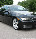 bmw 3 series 2007 black coupe 335i gasoline 6 cylinders rear wheel drive 6 speed manual 27616