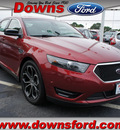 ford taurus 2013 red sedan sho gasoline 6 cylinders all whee drive automatic 08753