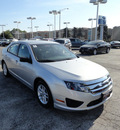 ford fusion 2011 silver sedan s gasoline 4 cylinders front wheel drive automatic with overdrive 60546