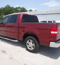 ford f 150 2005 red pickup truck xlt gasoline 8 cylinders rear wheel drive automatic 77388