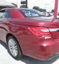 chrysler 200 convertible 2012 red limited flex fuel 6 cylinders front wheel drive automatic 34731