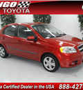 chevrolet aveo 2010 red sedan lt gasoline 4 cylinders front wheel drive automatic 91731