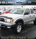 toyota tacoma 2001 silver v6 gasoline 6 cylinders dohc 4 wheel drive automatic 98632