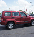 jeep liberty 2011 red suv sport gasoline 6 cylinders 4 wheel drive automatic 19153