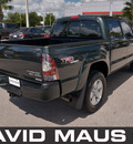 toyota tacoma 2009 green prerunner sr5 trd gasoline 6 cylinders 2 wheel drive automatic 32771