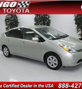 toyota prius 2007 lt  green hatchback hybrid 4 cylinders front wheel drive automatic 91731