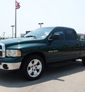 dodge ram pickup 1500 2002 dk  green pickup truck slt gasoline 8 cylinders rear wheel drive automatic with overdrive 76018