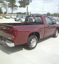 gmc canyon 2007 dk  red pickup truck sl gasoline 4 cylinders rear wheel drive automatic 75503