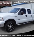 ford f 250 super duty 2005 white diesel 8 cylinders 4 wheel drive not specified 77388