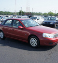 saturn l series 2003 red sedan l200 gasoline 4 cylinders dohc front wheel drive automatic 19153