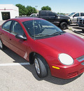 dodge neon 2005 red sedan sxt gasoline 4 cylinders front wheel drive automatic 81212