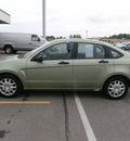 ford focus 2008 green sedan s gasoline 4 cylinders front wheel drive 5 speed manual 13502