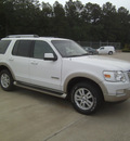 ford explorer 2006 white suv eddie bauer gasoline 6 cylinders rear wheel drive automatic 75503