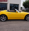 pontiac solstice 2007 yellow gasoline 4 cylinders rear wheel drive automatic 46168