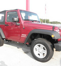 jeep wrangler 2012 red suv sport gasoline 6 cylinders 4 wheel drive 6 speed manual 34731
