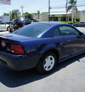 ford mustang 2001 blue coupe gasoline 6 cylinders rear wheel drive automatic 92882