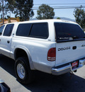 dodge dakota 2000 white slt plus gasoline v8 4 wheel drive automatic 92882