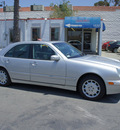 mercedes benz e class 2001 silver sedan e320 gasoline 6 cylinders rear wheel drive automatic 92882