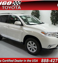 toyota highlander 2012 suv gasoline 6 cylinders all whee drive not specified 91731