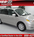 toyota sienna 2008 silver van xle gasoline 6 cylinders front wheel drive automatic 91731