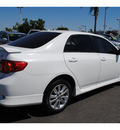 toyota corolla 2009 white sedan s gasoline 4 cylinders front wheel drive automatic 91761
