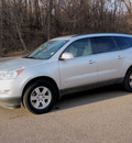 chevrolet traverse 2010 silver suv lt awd gasoline 6 cylinders all whee drive automatic 55318