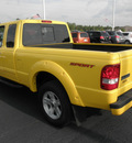 ford ranger 2006 yellow sport gasoline 6 cylinders rear wheel drive automatic 34474